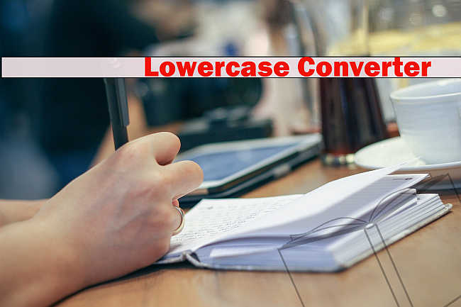Lowercase converter