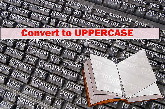 Uppercase converter
